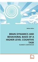 Brain Dynamics and Behavioral Basis of a Higher Level Cognitive Task