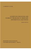 Asymptotic Behavior and Stability Problems in Ordinary Differential Equations
