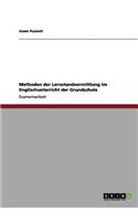 Methoden der Lernstandsermittlung im Englischunterricht der Grundschule
