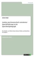 Ansätze psychomotorisch orientierter Sprachförderung in der Sprachheilpädagogik