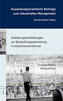 Gestaltungsempfehlungen Zur Beschaffungsoptimierung in Industrieunternehmen