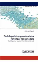 Saddlepoint Approximations for Linear Rank Models