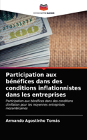 Participation aux bénéfices dans des conditions inflationnistes dans les entreprises