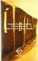 Indice de titulos. Indice de autores y obras anonimas