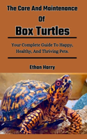 The Care And Maintenance Of Box Turtles