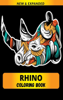 Rhino Coloring Book: Coloring books for adults relaxation