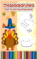 Thanksgiving Dot to Dot Coloring Book