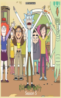 Rick And Morty Season 5 2021 Wall Calendar