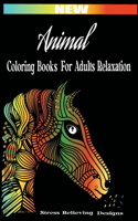 Animal Coloring Books For Adults Relaxation