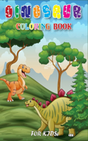 Dinosaur Coloring Book for Kids: Super Fun Dinosaur Gift for Boys & Girls (Dinosaur Coloring Book)