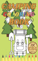 Camping Coloring Book For Toddler