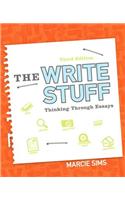The The Write Stuff Write Stuff: Thinking Through Essays Plus Mylab Writing with Pearson Etext -- Access Card Package