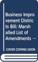 Business Improvement Districts Bill