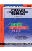 Student Instrumental Course Studies and Melodious Etudes for Bassoon