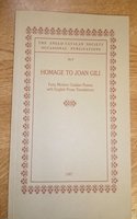 Homage to Joan Gili on His Eightieth Birthday: Forty Modern Catalan Poems (Anglo-Catalan Society Occasional Publications)