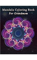 Mandala Coloring Book For Grandmom