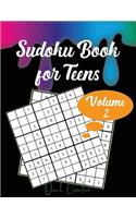 Sudoku Book For Teens Volume 2
