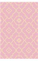Morrocan Design College Ruled Notebook: College Ruled Notebook 6 X 9: College Ruled Notebook 130 Pages