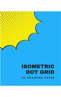 Isometric Dot Grid 3D Drawing Paper