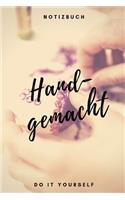 Handgemacht Notizbuch Do it yourself