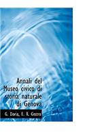 Annali del Museo Civico Di Storia Naturale Di Genova