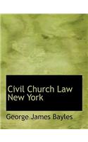 Civil Church Law New York