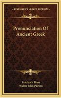 Pronunciation Of Ancient Greek