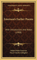 Emerson's Earlier Poems