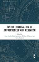 Institutionalization of Entrepreneurship Research