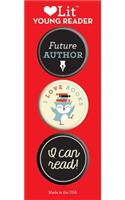 Young Reader 3 Badge Set