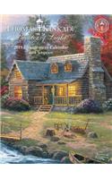 Thomas Kinkade Painter of Light with Scripture 2019 Engagement Calendar