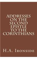 Addresses on the Second Epistle to the Corinthians