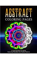 ABSTRACT COLORING PAGES - Vol.4: coloring pages for girls