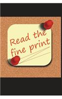 Read the Fine Print Journal