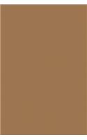 Dirt Brown Notebook: 150 Dot Grid Pages