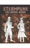 Steampunk Coloring Book