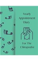 Yearly Appointment Diary For The Chiropodist.