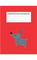 Composition notebook: Ruled (8.5 x 11 in), 110 Pages: Diary Book For Girl, Journal Notebook For Kids, Writing Journal Lined, Cute Pets green (8.5 x 11 in), 110 Pages(20 Cute Composition Notebook Red)