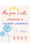 This Year I Will Joshua's 2020 Guided Journal