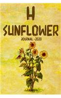 H Sunflower Journal 2020