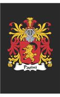 Pasini: Pasini Coat of Arms and Family Crest Notebook Journal (6 x 9 - 100 pages)