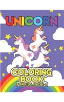 Unicorn Coloring Book for Kids Ages 2-4