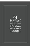 I Survived Another Meeting That Should Have Been An Email