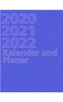 2020 2021 2022 Calendar and Planner: Dreijahres-Notizbuch zur Planung von Veranstaltungen und Terminen