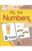 My First Number for preschoolers