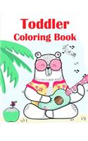 Toddler Coloring Book: Funny Image for special occasion age 2-5, art design from Professsional Artist(9 Zoo Animal Story)