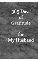 365 Days of Gratitude for My Husband