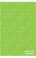 Golf Log Journal: 120 Blank Lined Pages with Inspirational Golfing Quotes. Great Gift Idea for Golfers!