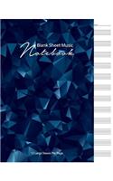 Blank Sheet Music Notebook