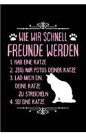 Freundschaft Mit Katzenfreundin: Notizbuch Für Katzen Katzenliebhaber-In Katzenfreund-In Crazy Cat Lady